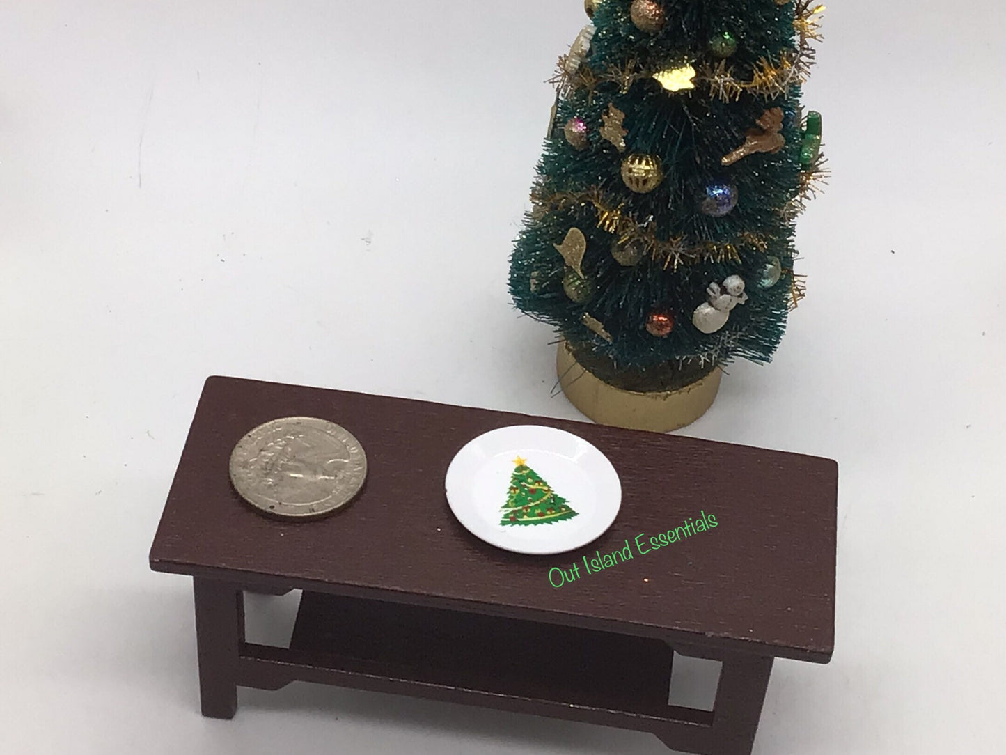 1 Pc. Miniature Christmas Plate