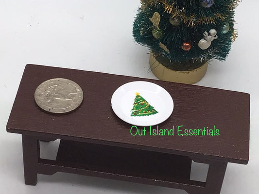 1 Pc. Miniature Christmas Plate