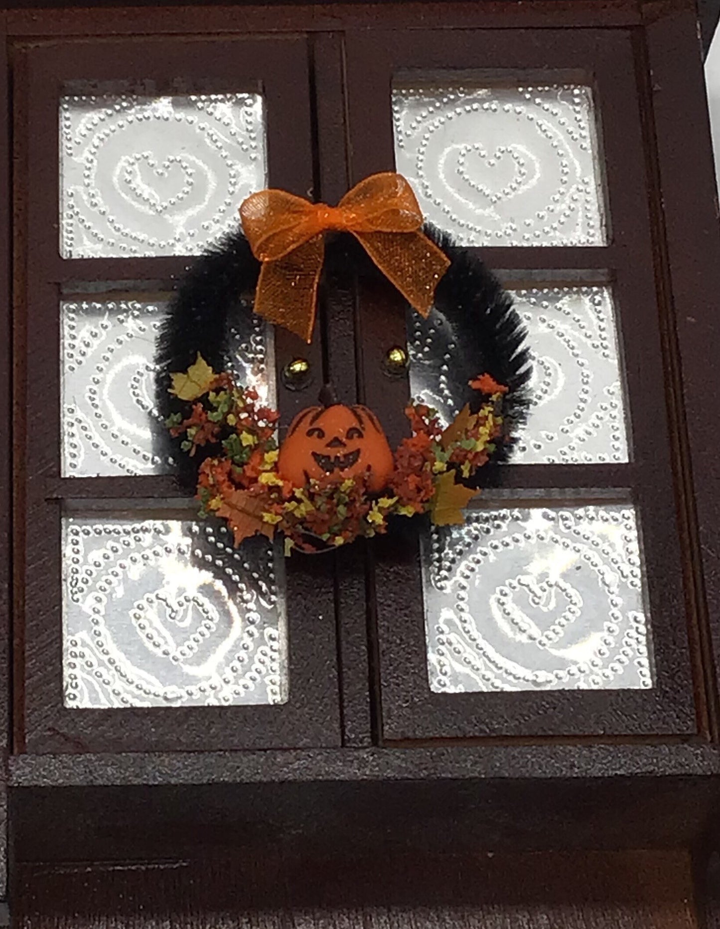 1 Pc. Dollhouse Miniature Fall Wreath