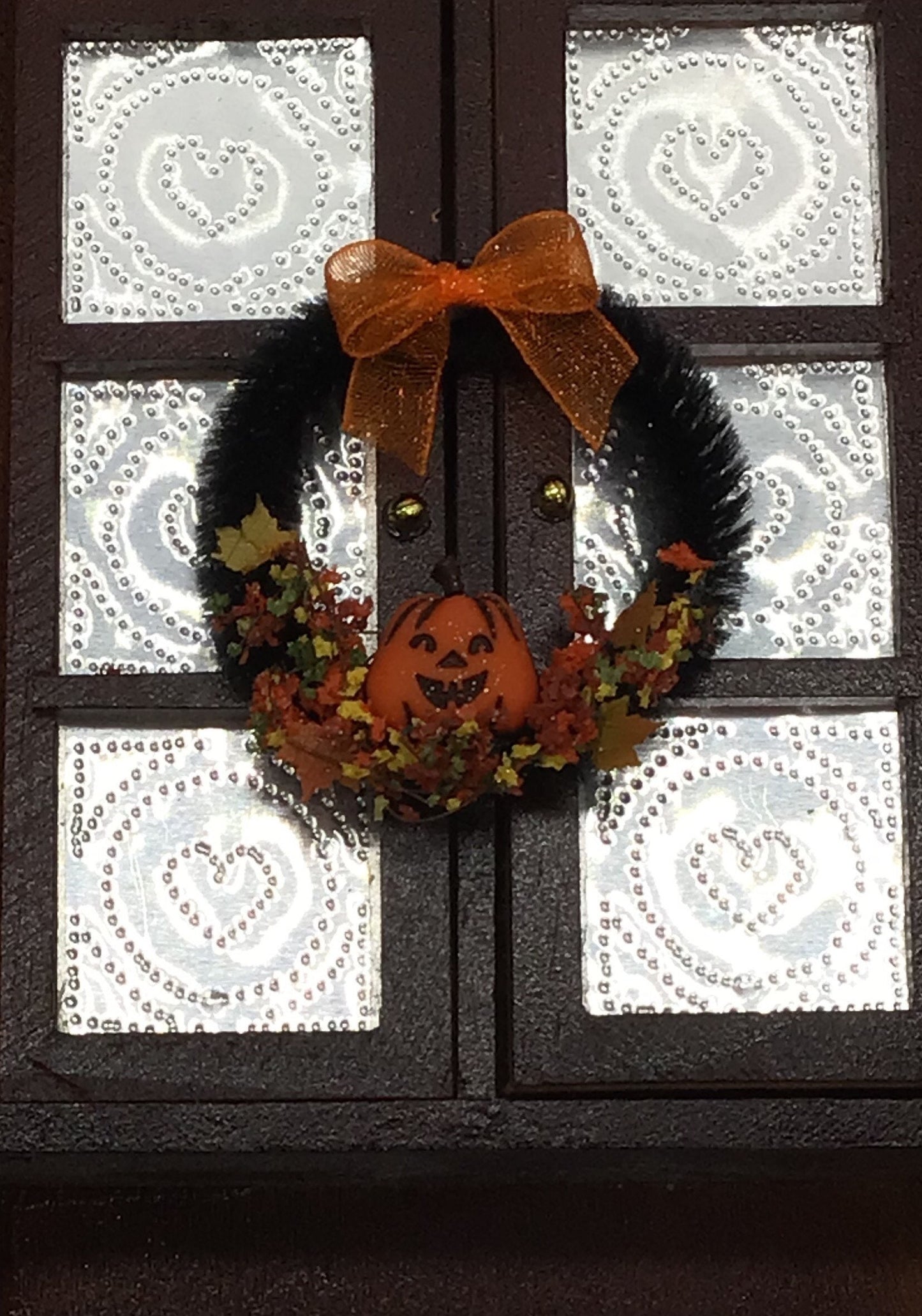 1 Pc. Dollhouse Miniature Fall Wreath