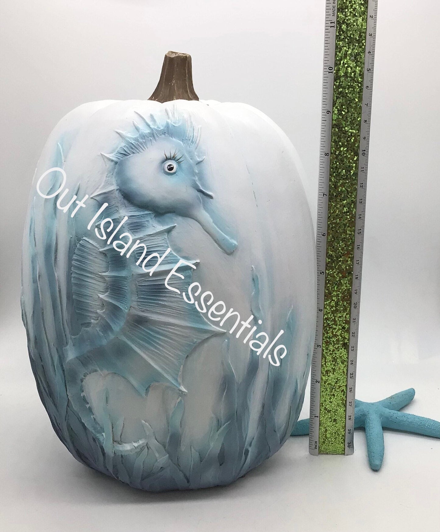 Coastal Fall Pumpkin I Coastal Thanksgiving I Coastal Thanksgiving Decor I Fall Accessories