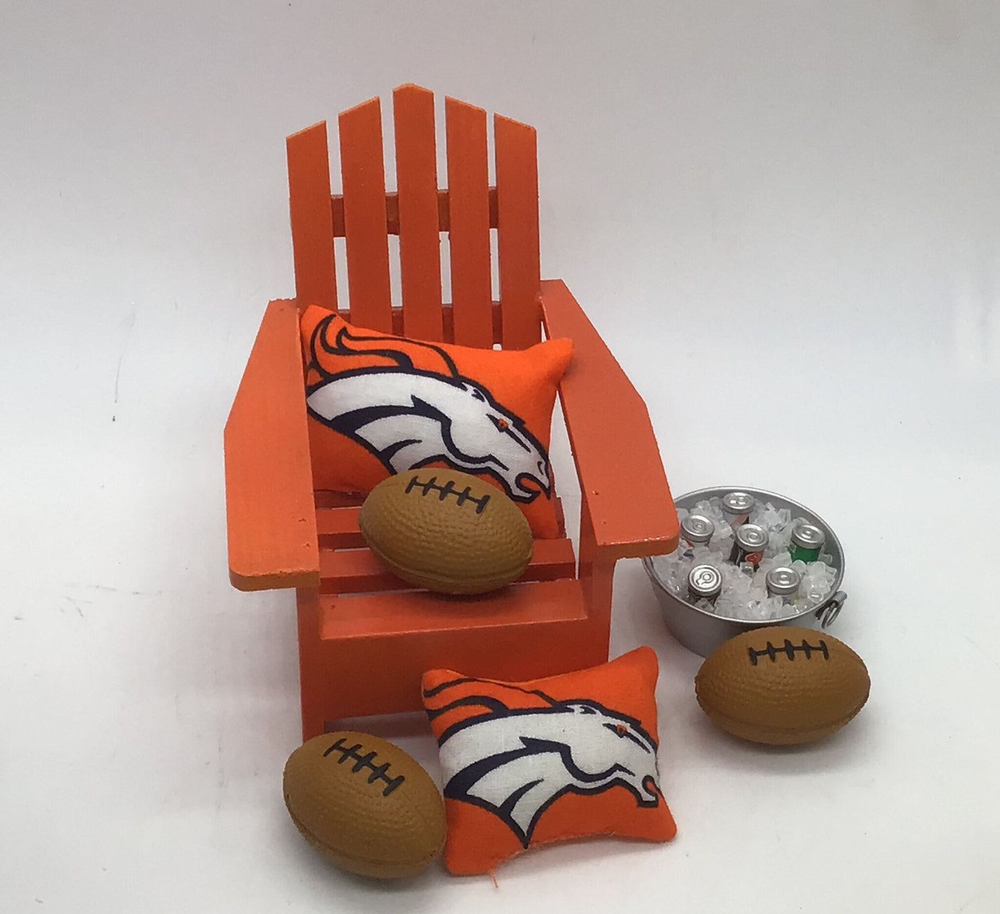Denver Broncos Christmas Ornament I NFL Football Christmas Ornament I Broncos Christmas Ornament I Denver Broncos Coastal Christmas