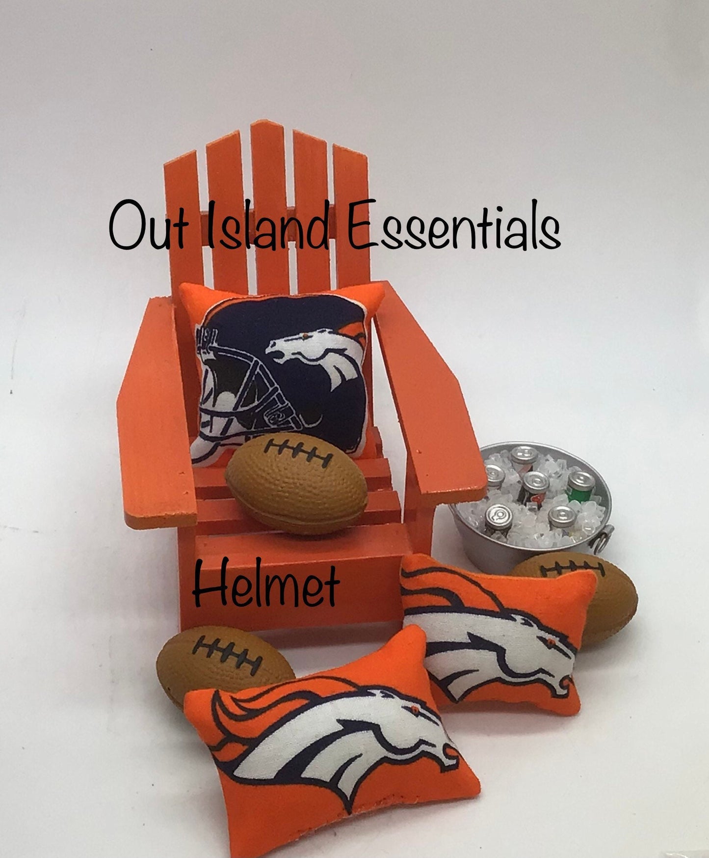 Denver Broncos Christmas Ornament I NFL Football Christmas Ornament I Broncos Christmas Ornament I Denver Broncos Coastal Christmas