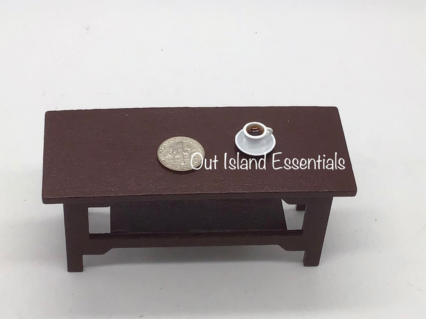 1 Pc. Dollhouse Miniature Hot Coffee