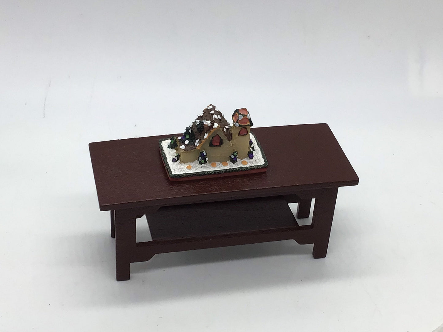 1:12 Scale Dollhouse Miniature Gingerbread House