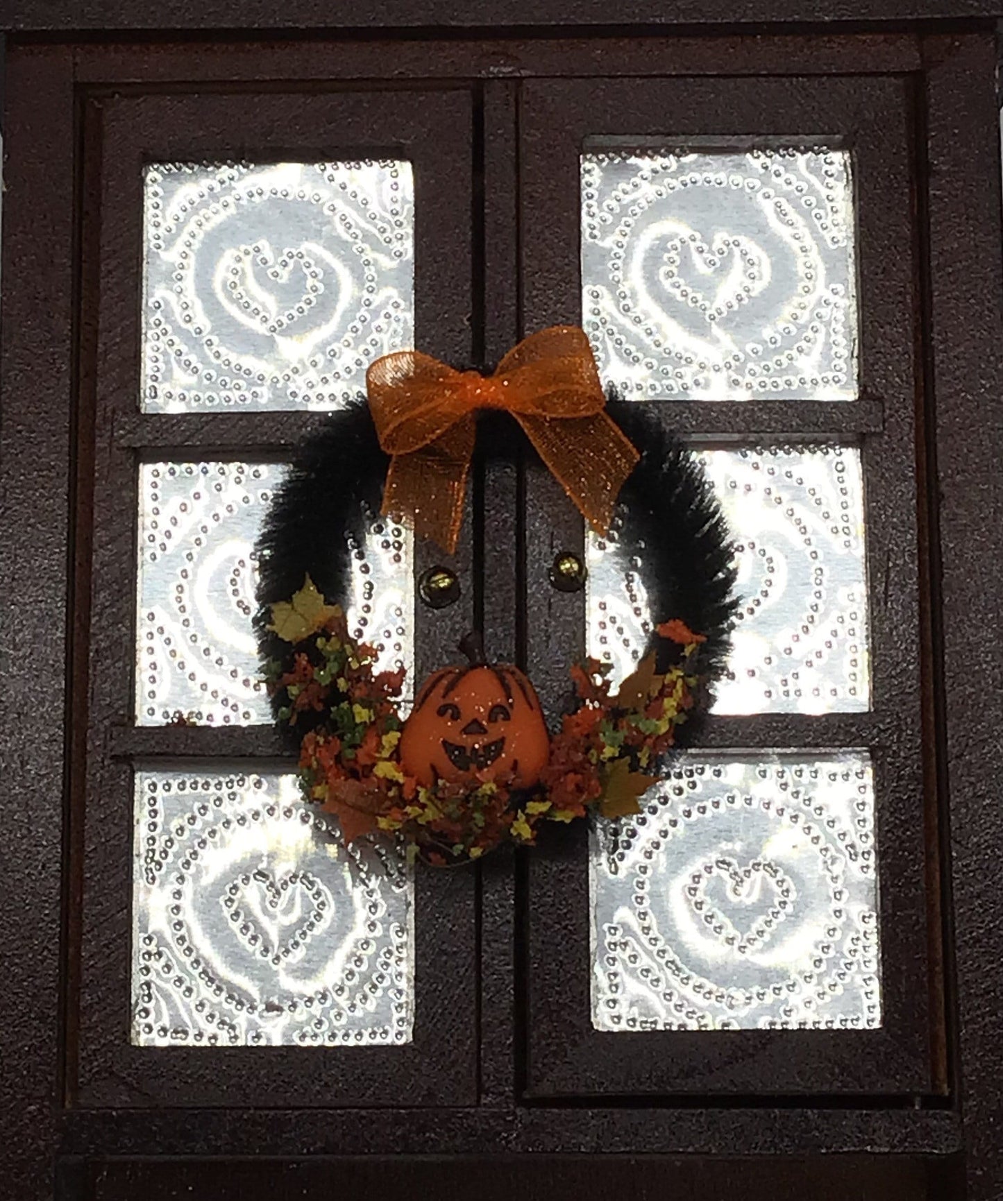 1 Pc. Dollhouse Miniature Fall Wreath