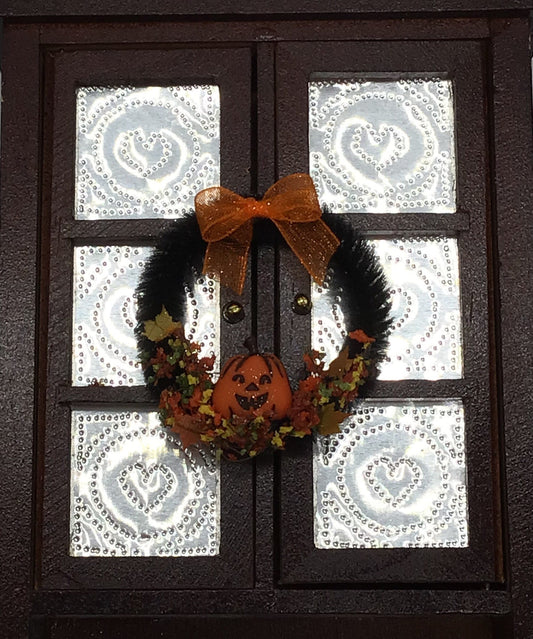 1 Pc. Dollhouse Miniature Fall Wreath