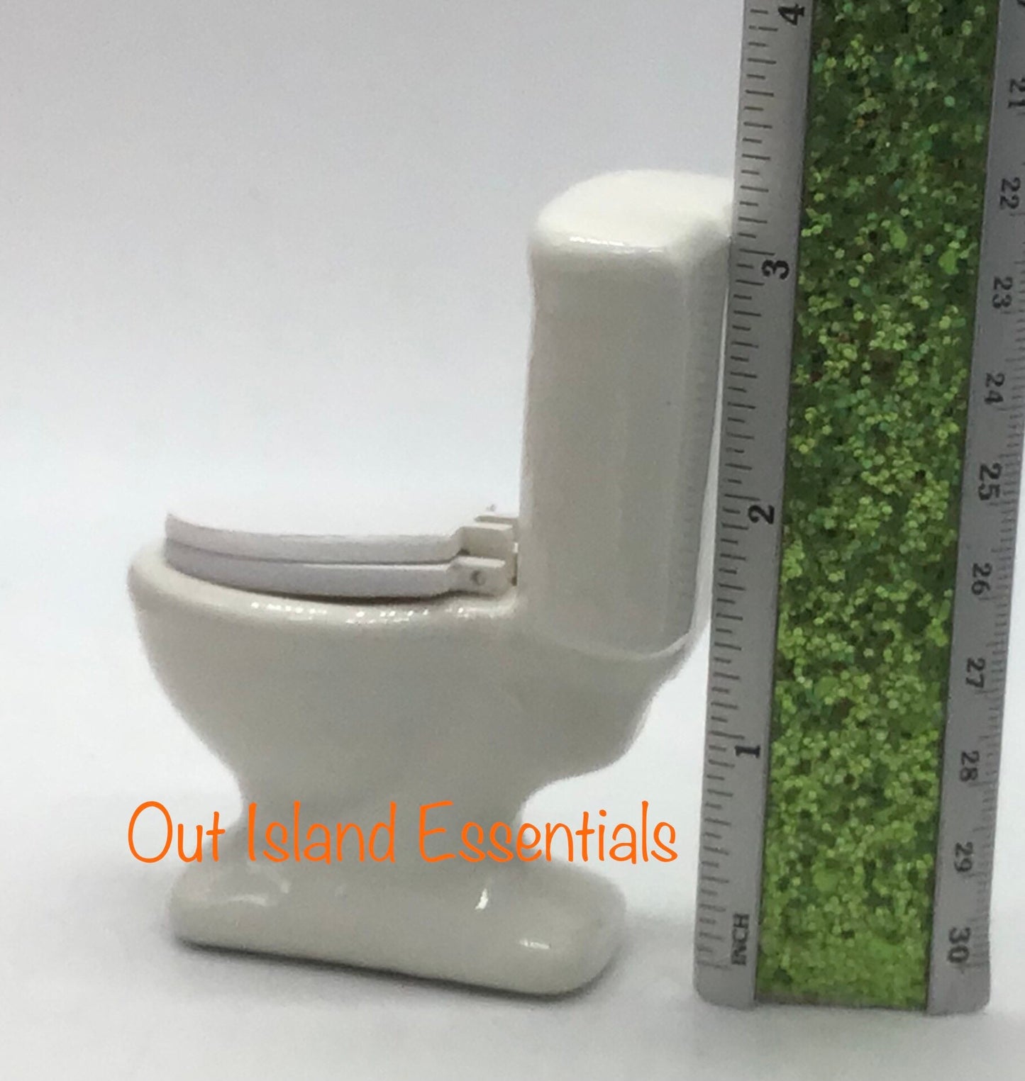 1 Pc. Miniature Bathroom Toilet 1:12 Scale