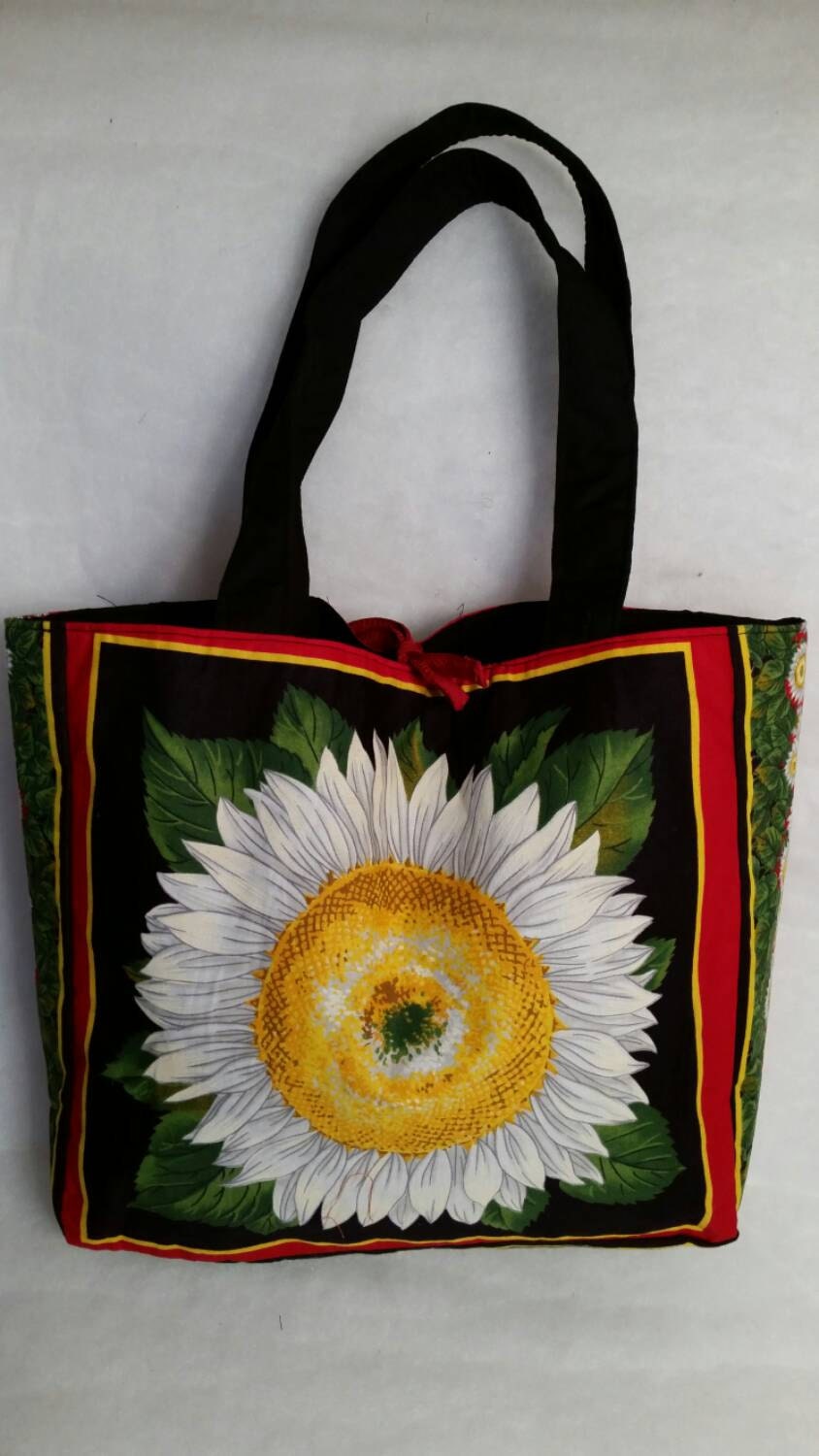 SALE 40% Off, Earth Friendly Market Tote, Fabric Bag, Re-Usable Bag, Tote Bag, Baby Bag