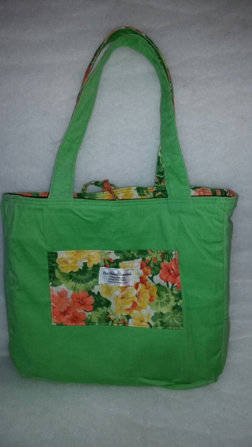 Earth Friendly Fabric Bag I Re-Usable Market Tote I Fabric Tote Bag I Baby Tote Bag I Re-Usable Green Bag I Re-Usable Grocery Bag