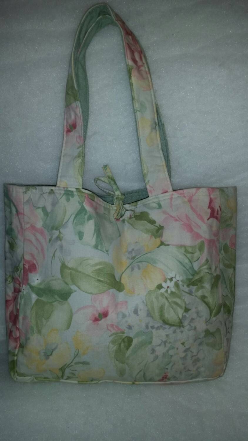 SALE 40% Off I Earth Friendly Fabric Bag I Re-Usable Market Tote I Tote Bag I Baby Bag I Fabric Market Bag I Fabric Shopping Bag I Beach Bag